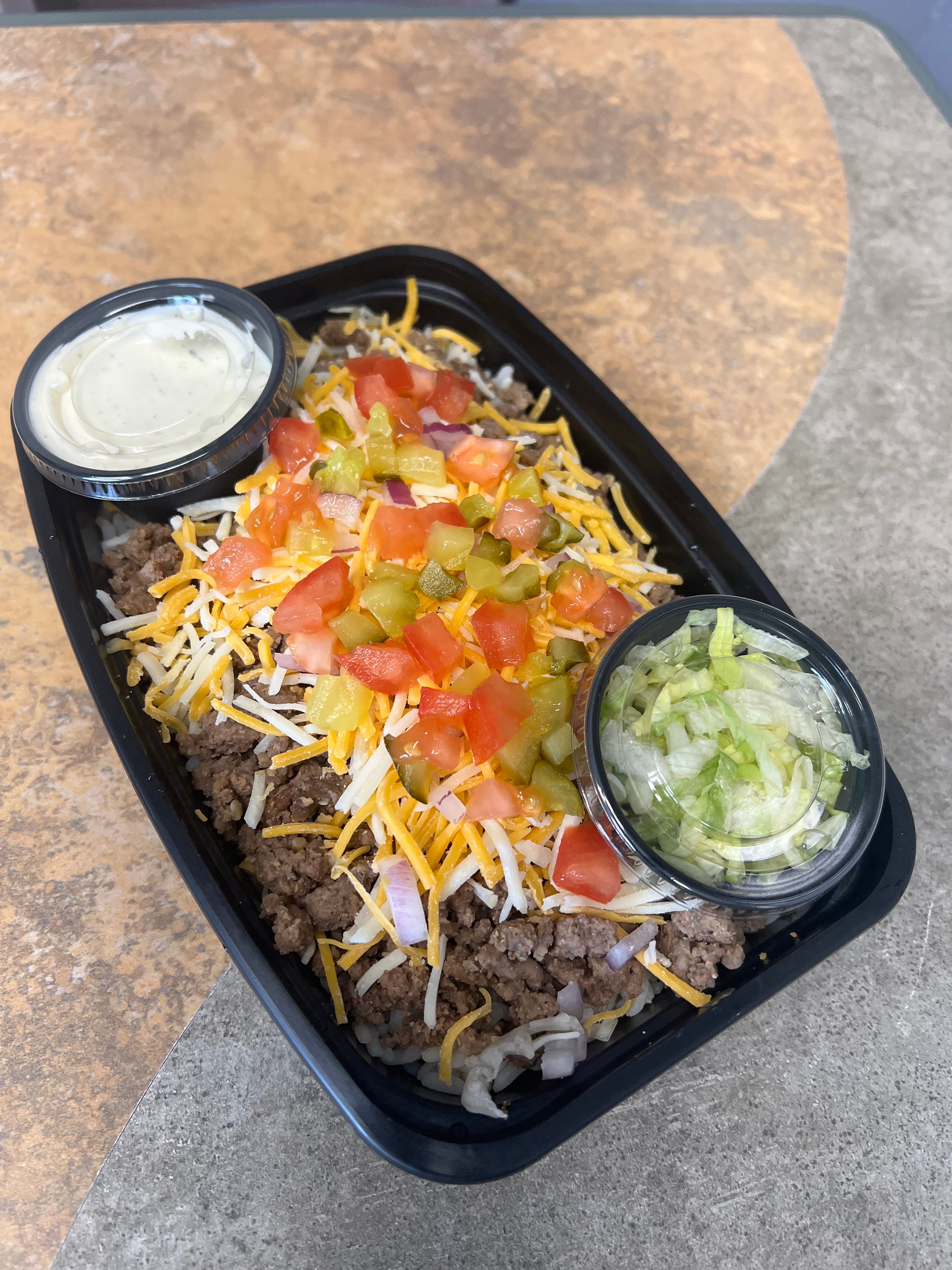 Cheeseburger Bowl