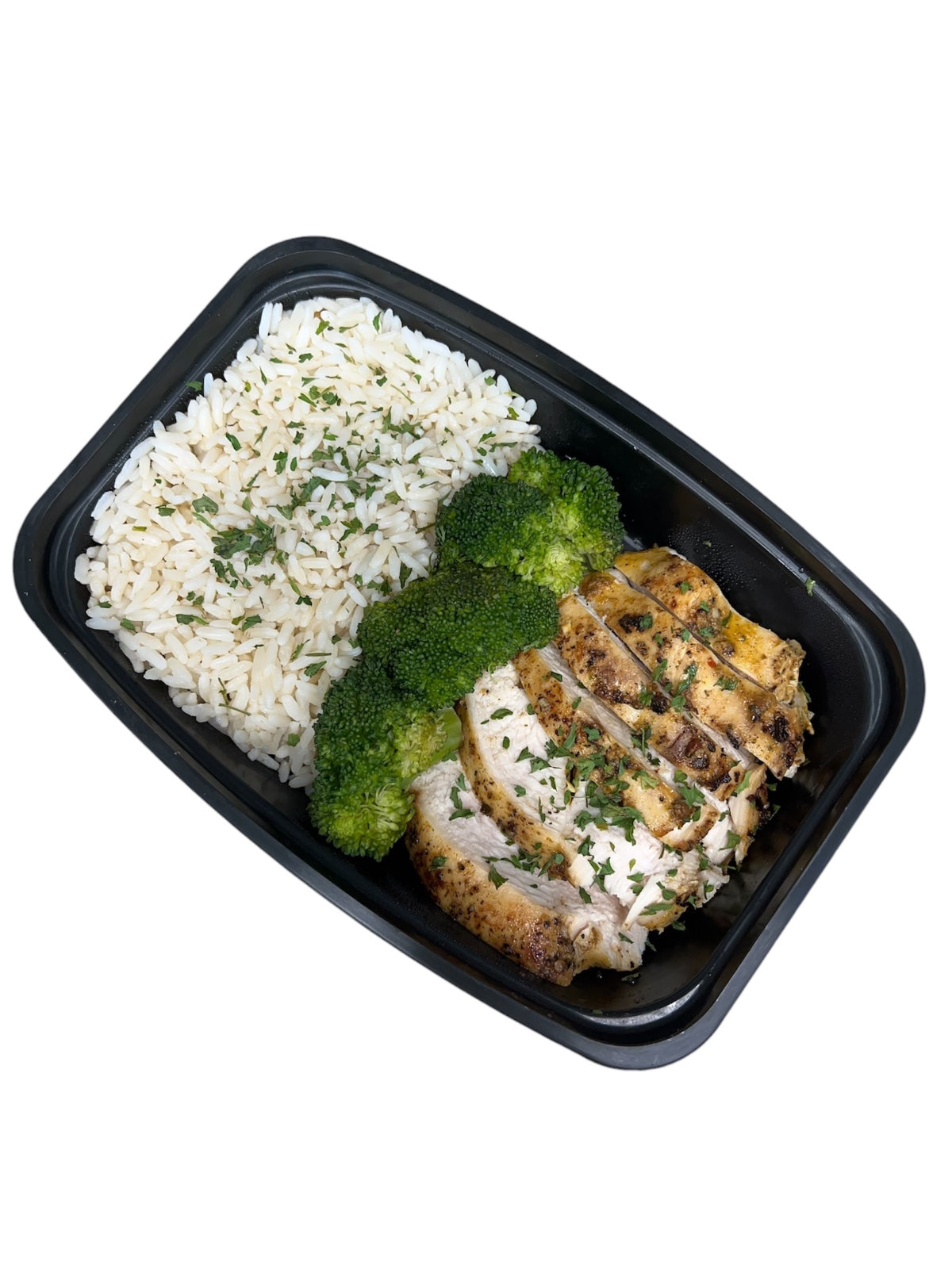 Chicken, Rice, Broccoli