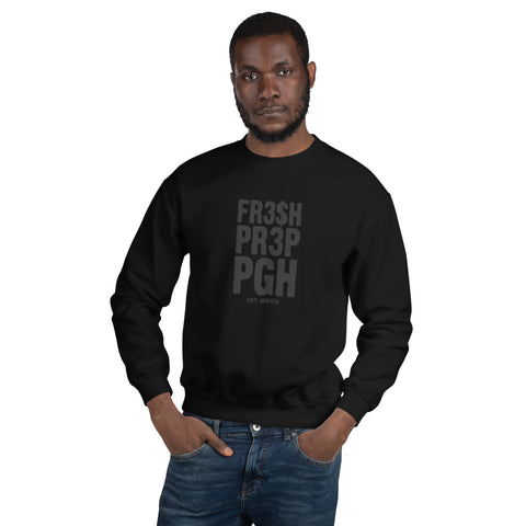 Unisex FR3$H PR3P 2023 EST. Crewneck  Sweatshirt