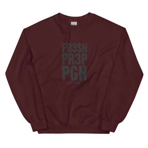 Unisex FR3$H PR3P 2023 EST. Crewneck  Sweatshirt