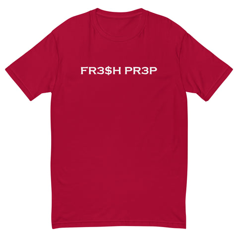 FR3$H PR3P Signature T-shirt (White Print)