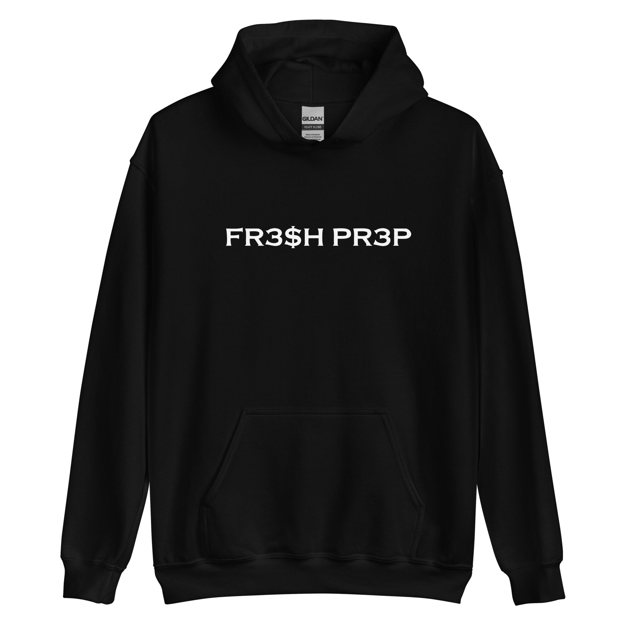 FR3$H PR3P Signature Hoodie (White Print)