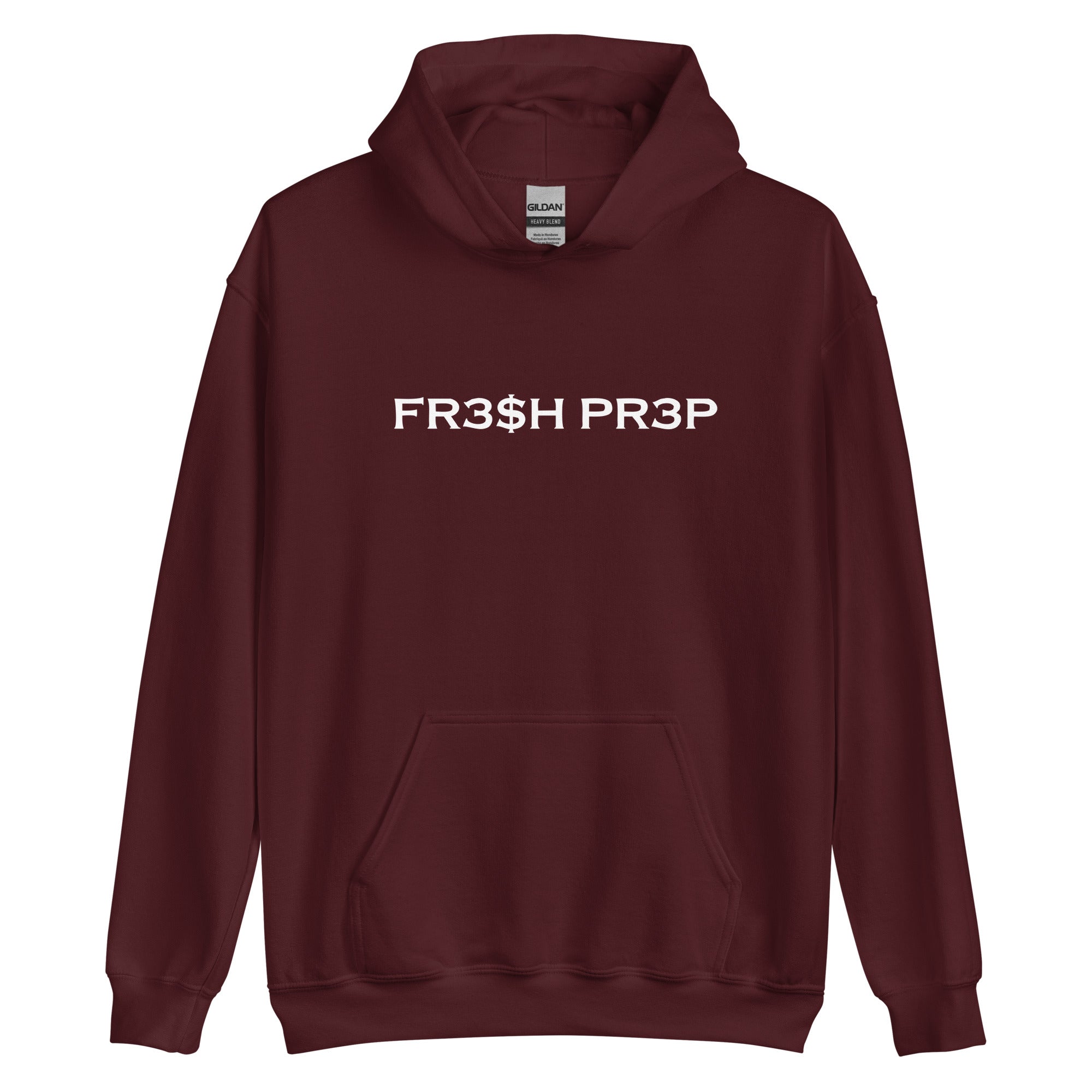 FR3$H PR3P Signature Hoodie (White Print)