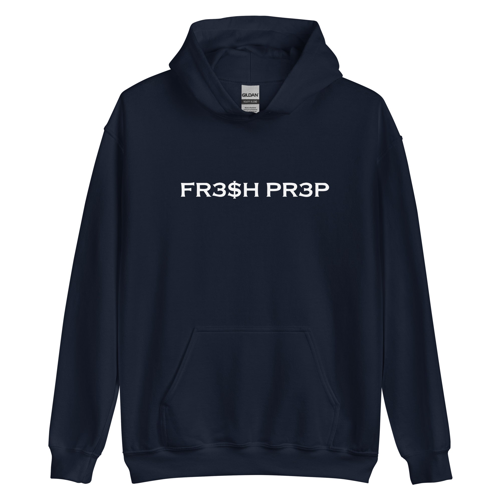 FR3$H PR3P Signature Hoodie (White Print)