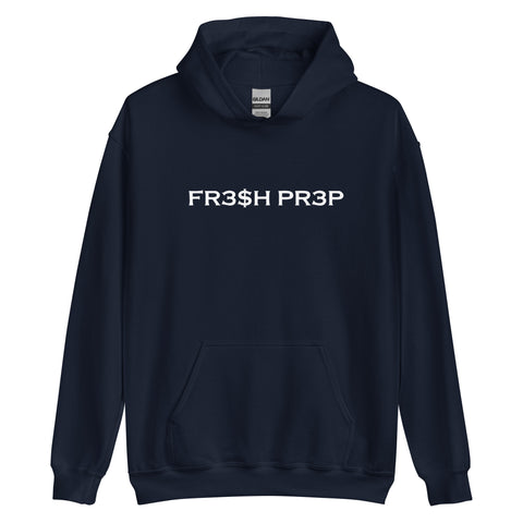 FR3$H PR3P Signature Hoodie (White Print)